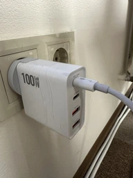 Зарядний пристрій XON PowerCharge 100W (PD100) USB Type-C Білий (PCCW100A1С1W 7287) фото від покупців 2