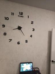 Настенные 3D часы DIY Clock NEW с цифрами