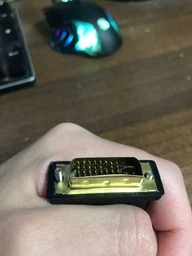 Перехідник з DVI-I (24 + 5) тато -> HDMI мама 1080p адаптер конвертер (587702922) Чорний
