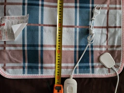 Электрическая грелка Electric Blanket 80х50 см Турция, серая, арт.8050 фото от покупателей 5