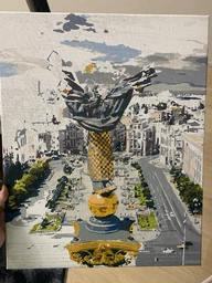 Картины по номерам 40×50 см Kontur. Киев. Майдан незалежности. DS0450