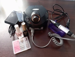 Набор Фрезер для маникюра и педикюра Nail Drill ZS-601 65 Вт ( 45000об гель лак и масло для кутикулы Milano ) фото от покупателей 1