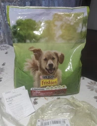 Сухой корм для взрослых активных собак Purina Friskies с говядиной 10 кг фото от покупателей 18