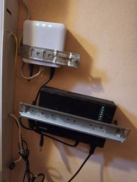 Джерело автономного живлення роутера/камери Telstream Mini UPS 10400mAh 18W (DC 5/9/12V/USB/PoE) (DC1018P)