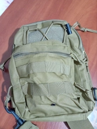 Тактическая сумка ESDY EDC плечевая 7 л Койот (11939756) фото от покупателей 7