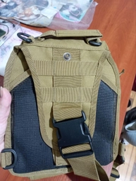 Тактическая сумка ESDY EDC плечевая 7 л Койот (11939756) фото от покупателей 3