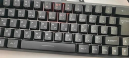 Клавіатура мембранна 2E GAMING KG360 68key, USB/WL, EN/UA/RU, RGB, чорний (2E-KG360UBK) фото від покупців 12