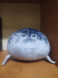 Плюшева м’яка іграшка Тюлень Seal тренди TikTok милий декор для кімнати (23 см)