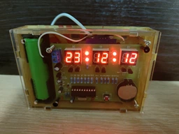 Часы электронные AT89C2051 DIY набор для самостоятельной сборки, радиоконструктор арт.100539-3 фото от покупателей 2