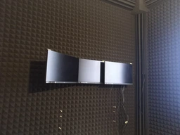 Акустический поролон Ecosound пирамида 30 200х100 см Черный графит фото от покупателей 2