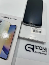Защитное стекло ArmorStandart Icon для смартфона Samsung Galaxy A34 5G Black (ARM66211) фото от покупателей 1