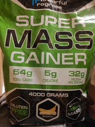 Гейнер Powerful Progress Super Mass Gainer, 1 кг - Банан фото от покупателей 3