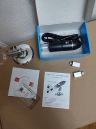 Цифровий електронний USB мікроскоп Noname 1600Х з підсвічуванням підключення к Windows, Android, MacOS (338607) фото від покупців 4