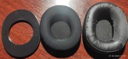 Тканевые амбушюры RZTK для Bluetooth-наушников MS300 Black фото от покупателей 16