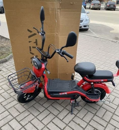 Електроскутер ATLAS Elegant 48V20Ah Cyan Blue фото от покупателей 7