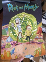 Постер серіалу Rick and Morty Рік та Морті (RM)