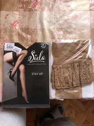 Чулки Siela Stay Up 20 Den 3/4 р Daino (4820040235189)