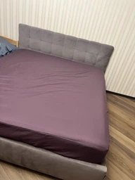 Простирадло на гумці Good-Dream microfiber Violet 120х200 (GDMVSHEETF120200) фото від покупців 4