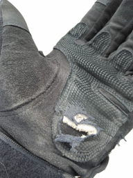 Тактические военные перчатки EasyFit EF-2805-XL размер XL с закрытыми пальцами Черные (56002853) фото от покупателей 1