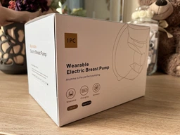 Електричний молоковідсмоктувач Wearable Breast Pump портативний бездротовий молоковідсмоктувач з функцією масажу та стимуляцією лактації білий фото від покупців 8