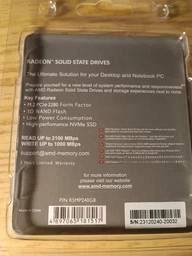 Накопичувач SSD M. 2 2280 960GB AMD (R5MP960G8) фото від покупців 1
