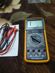 Мультиметр Aneng DT9205A-12 измерения: V, A, R, C, функция hFE (YT32081) фото от покупателей 8