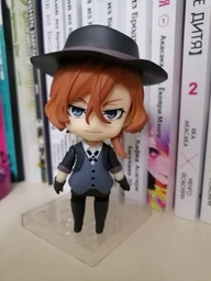 Збірна рухома фігурка Нендороїд 676 Nendoroid Чуя Накахара з аніме Великий із бродячих псів Проза бродячих псів (100204.2)