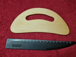 Гуаша массаж для тела большая 10×20 см скребок из натурального дерева, массажер