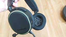 Амбушюри SteelSeries Arctis 1/3/5/7/9/9x/PRO Black White line