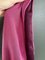 Рушник для спортзалу бамбуковий WK Sport towel WT-TW01 (90x30cm, Cooling Effect). Pink фото від покупців 2