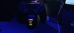 Двойная зарядная станция DOBE для геймпадов PlayStation (PS4 / PS4 Slim / PS4 Pro) Dualshock 4 с LED индикатором Черная