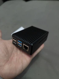 Корпус для Raspberry Pi 4 алюмінійовий чорний (RA759) фото від покупців 3