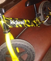 Біговел дитячий Kidwell REBEL Yellow Чорний з жовтим (ROBIREB10A0) фото від покупців 1