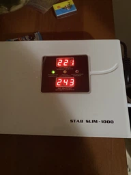 Стабілізатор REAL-EL STAB SLIM-1000, white (EL122400007) фото від покупців 17