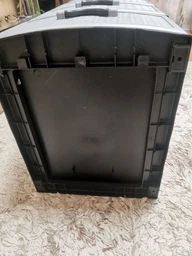 Пластиковий комод Effe plastics "Стиль-2" сіро-чорний 38х46х90 см фото від покупців 2