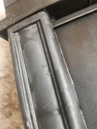 Пластиковий комод Effe plastics "Стиль-2" сіро-чорний 38х46х90 см