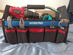 Сумка для инструмента открытая WORKPRO 410x235x270мм 600D полиэстер PRO WP281011 фото от покупателей 1