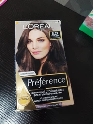 Стойкая краска для волос L'Oreal Paris Preference 5.25 - Каштановый перламутровый (3600010013396) фото от покупателей 8