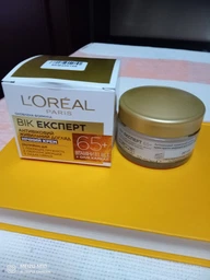 Антивозрастной питательный ночной крем для кожи лица L'Oreal Paris Возраст Эксперт 65+ против морщин 50 мл (3600524032623)