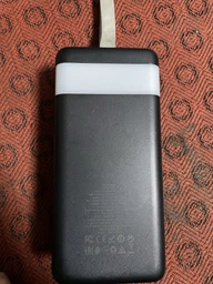 Повербанк HOCO J86B 60000mAh 22.5W швидка зарядка та ліхтар 4USB Чорний фото від покупців 13