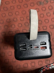 Повербанк HOCO J86B 60000mAh 22.5W швидка зарядка та ліхтар 4USB Чорний фото від покупців 11