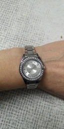 Skmei 1534 серебристые женские классические часы фото от покупателей 1