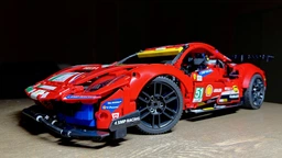 Конструктор LEGO 42125 Феррарі 488 GTE Technic Ferrari 488 GTE “AF Corse #51” фото від покупців 4