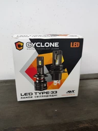 Автолампа светодиодная CYCLONE LED 9005 5000K 4600Lm type 33 фото от покупателей 4