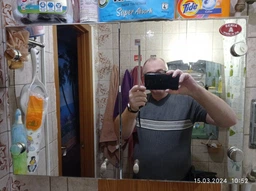 Навесной зеркальный шкафчик с прямыми фасадами для ванной комнаты Tobi Sho ТB13-40 600х400х125 мм фото от покупателей 1
