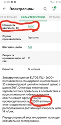 Електропила Eltos ПЦ-2600 (1 Шина, 1 Ланцюг) фото від покупців 5