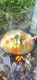 Казан Maysternya 12 л, Ø 40см чавунний WOK з кришкою-сковородою. Вага 12кг (V12CP)