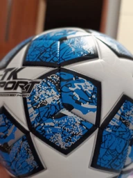М'яч футбольний TK Sport №5 420 грам Біло-синій (C50473/2)