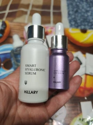 Набор Cыворотка Hillary Smart Hyaluronic 30 мл гиалуроновая + Сыворотка вокруг глаз Hillary Anti-fatigue 10 мл восстанавливающая HI-11-122 фото от покупателей 1