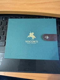 Гаманець чоловічий шкіряний Visconti AT60 Arthur c RFID Burnish Blue фото від покупців 2